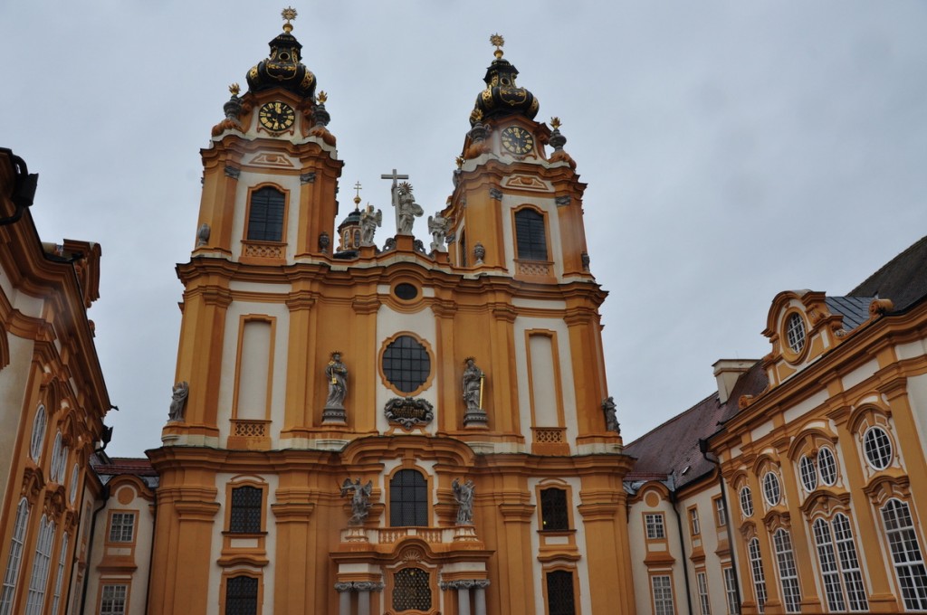The Cathedral inside Melk Abbey
